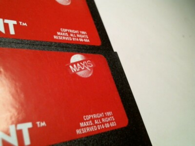 SimAnt Maxis 1991 - set of 5.25" floppy disks - IBM and 100% compatibles — image 5
