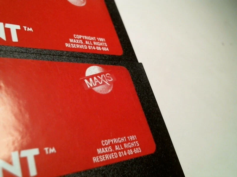 SimAnt Maxis 1991 - set of 5.25" floppy disks - IBM and 100% compatibles - image 5
