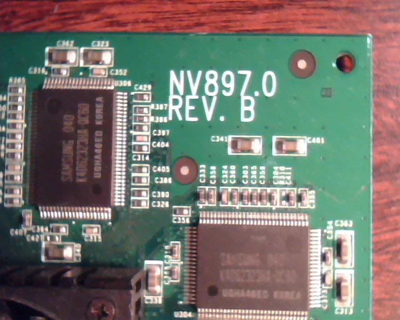 AGP card GeForce2 2Mx32 NV897.0 Rev B 32MB NVIDIA VGA Video - image 2