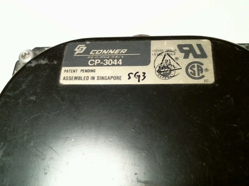 IDE Hard Disk Drive Conner Peripherals CP-3044 ZDZ03 9026 DE77535 SIE2.25 - image 2