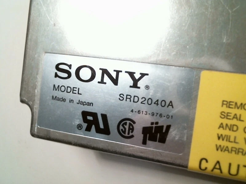 SCSI Hard Disk Drive - Sony SRD2040A Apple 1035205 40MB vintage - image 2