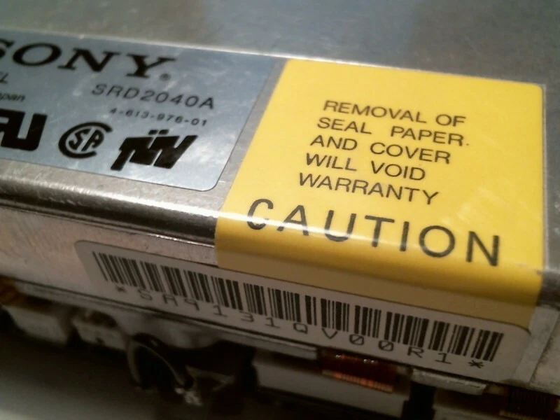 SCSI Hard Disk Drive - Sony SRD2040A Apple 1035205 40MB vintage - image 3