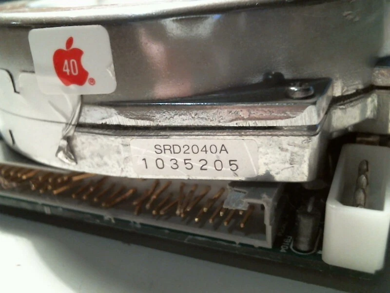 SCSI Hard Disk Drive - Sony SRD2040A Apple 1035205 40MB vintage - image 5