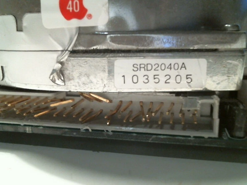 SCSI Hard Disk Drive - Sony SRD2040A Apple 1035205 40MB vintage - image 6