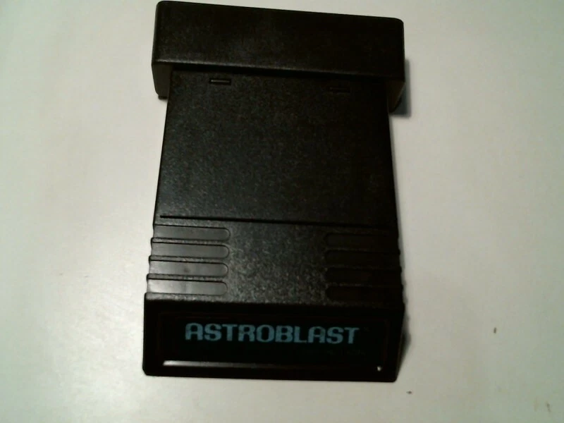 Original box + manual + video game cartridge ATARI M Network Astroblast Mattel - image 8