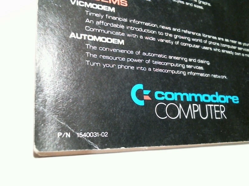 User's Guide Manual - Commodore Computer 1541 Disk Drive 1540031-02 - image 4