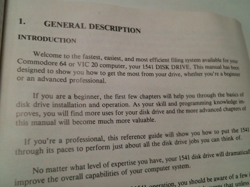 User's Guide Manual - Commodore Computer 1541 Disk Drive 1540031-02 - image 5