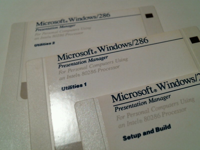 Microsoft Windows 286 Presentation Manager Paintbrush 720K - 3.5" floppy disks - image 3