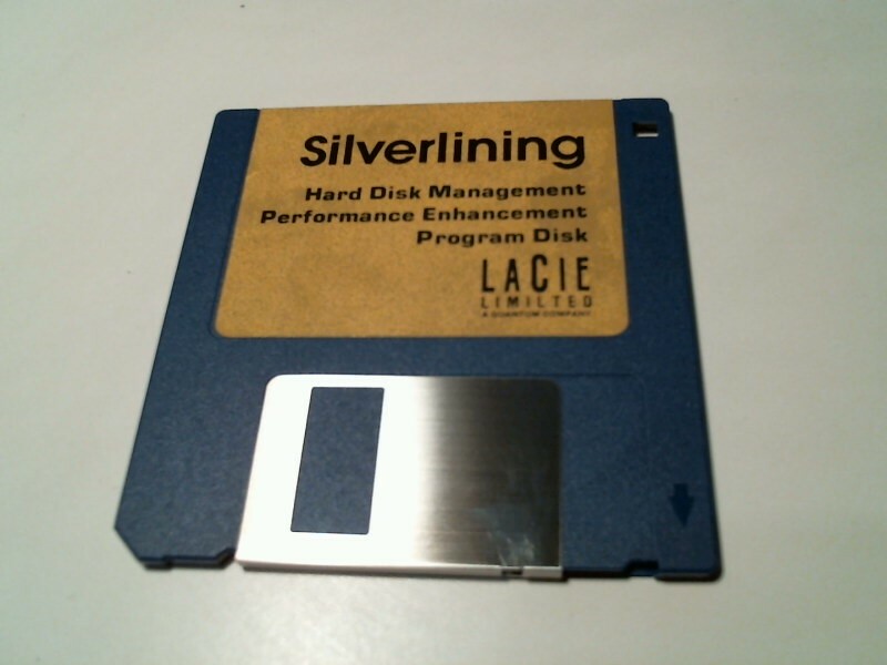 Silverlining Hard Disk Management Enhancement Program Lacie - 3.5" floppy disk