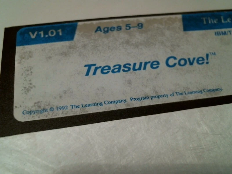 The Learning Company - Treasure Cove V1.01 IBM Tandy game - 5.25" floppy disk - image 3