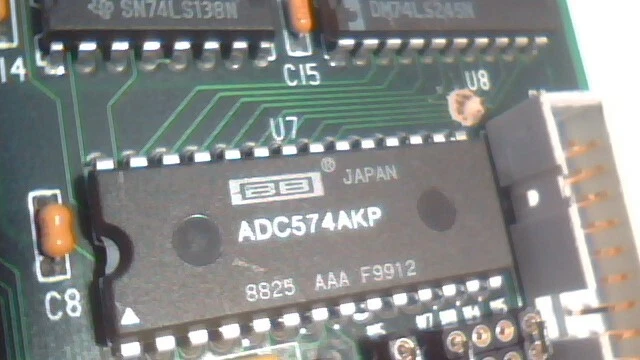 BURR-BROWN ANALOG INPUT 12BIT MODULE III Burr Brown I/O 817M007 revC 1988 card - image 7