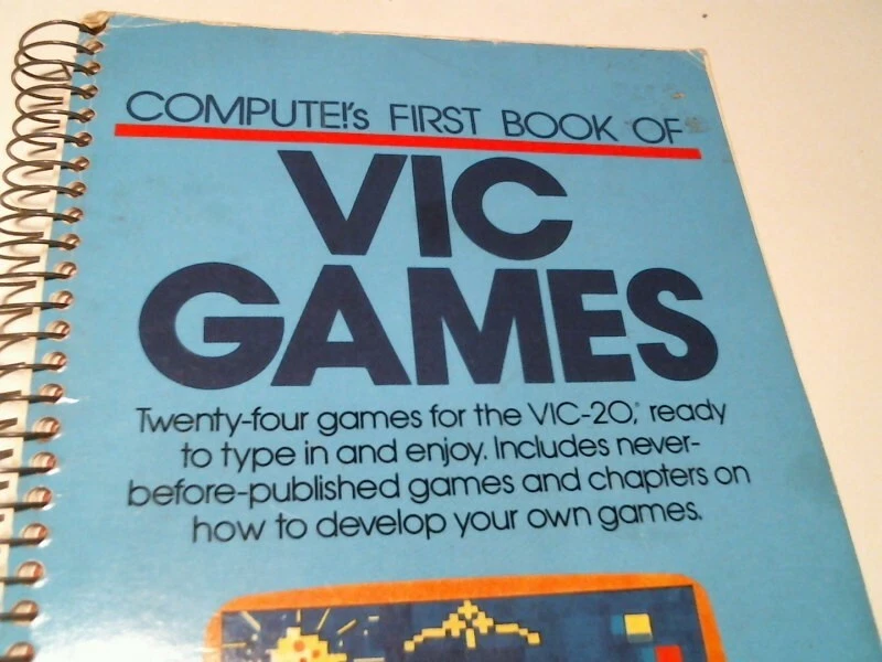 Compute's First Book on VIC Games - 24 games for VIC-20 - Vintage - image 2