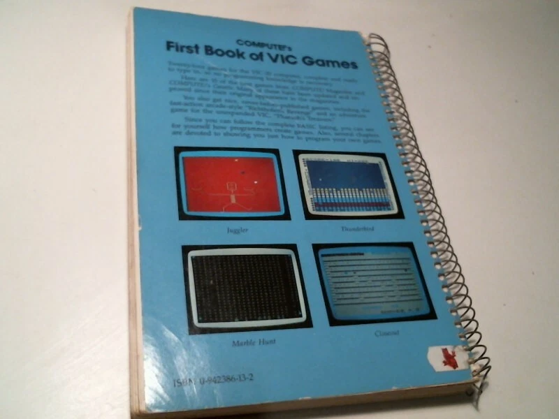 Compute's First Book on VIC Games - 24 games for VIC-20 - Vintage - image 4
