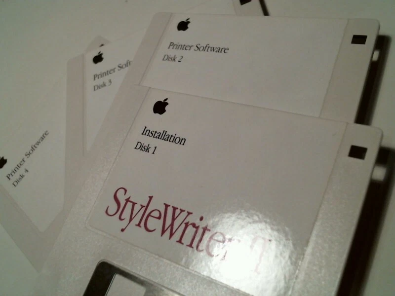 Apple Mac StyleWriter II Ver 1 installation printer software - 3.5" floppy disks - image 2