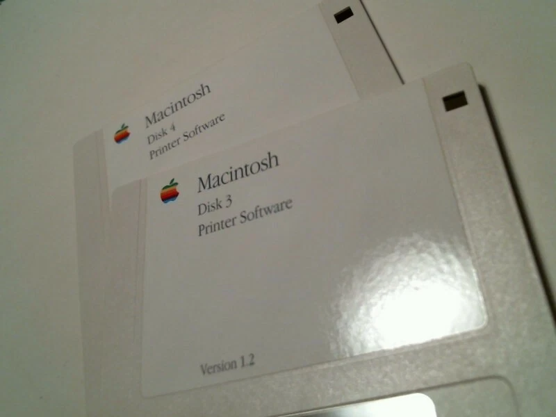 Apple Mac StyleWriter Ver 1.2 installation printer software - 3.5" floppy disks - image 3