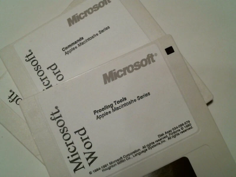 Microsoft Word Version 5.0 Apple Macintosh - 3.5" floppy disks - image 3
