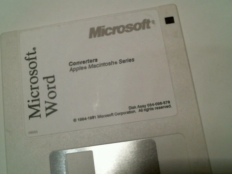 Microsoft Word Version 5.0 Apple Macintosh - 3.5" floppy disks - image 4
