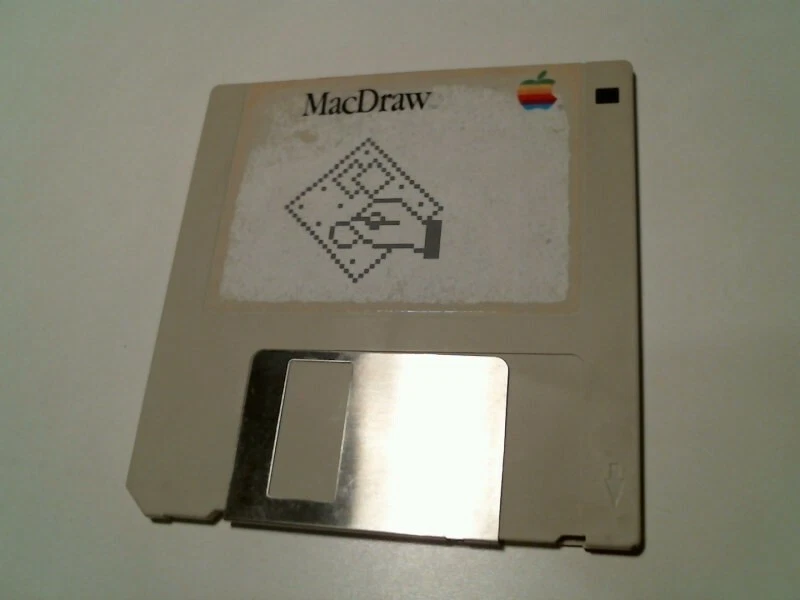 MacDraw Apple Macintosh low density - 3.5" floppy disk