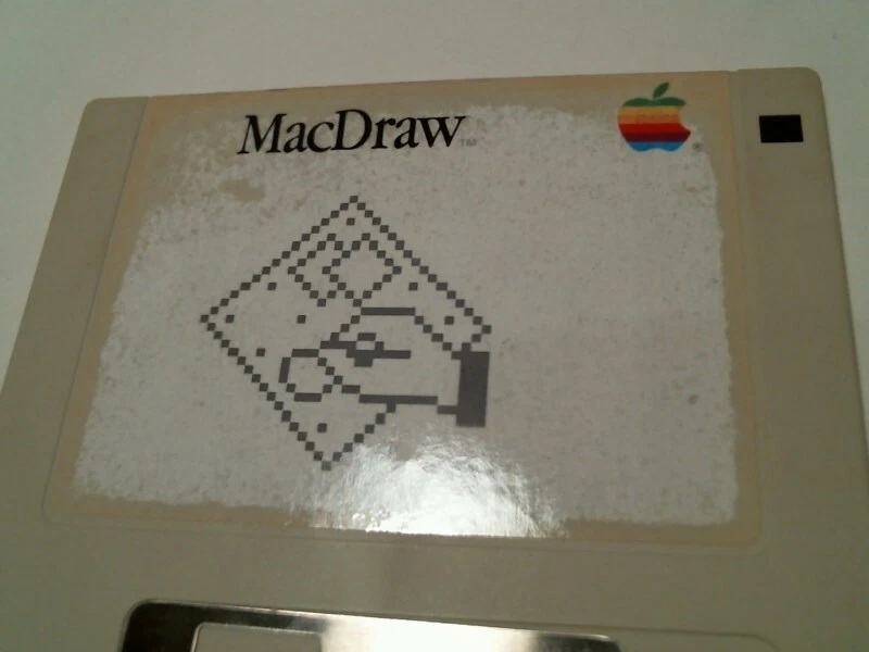 MacDraw Apple Macintosh low density - 3.5" floppy disk - image 2