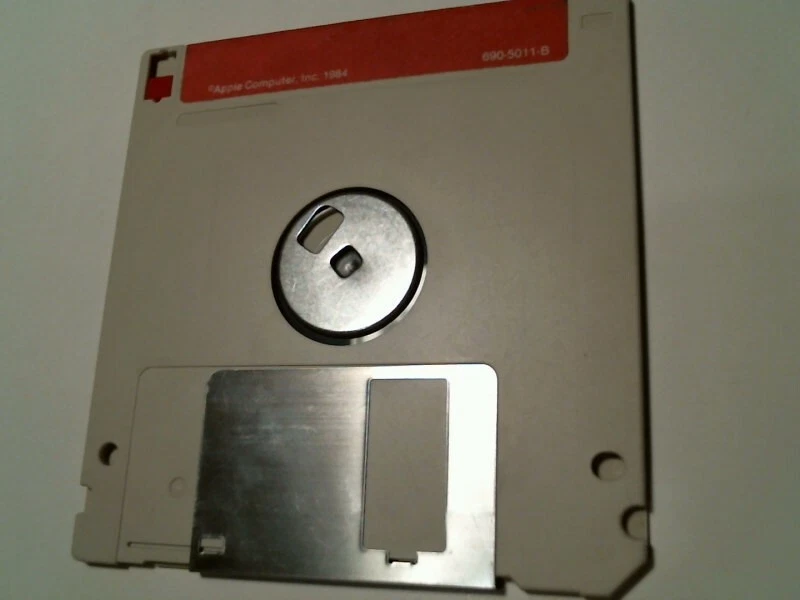 MacPaint Apple Macintosh low density - 3.5" floppy disk - image 3