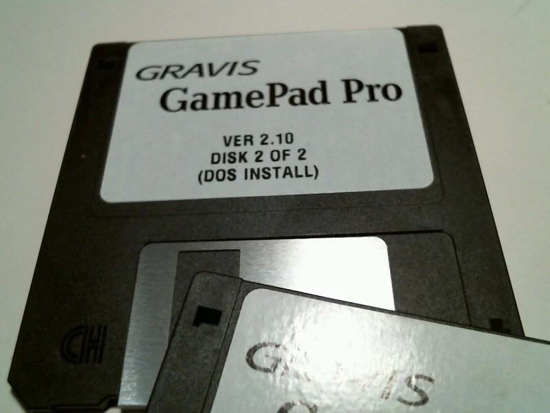 Gravis GamePad Pro Ver 2.10 Windows 95 setup - 3.5" floppy disks - image 2
