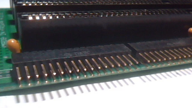 SLOT E.D. 89070 48.13302.001 16-bit ISA Riser Card convert pins to slots 1990 - image 3