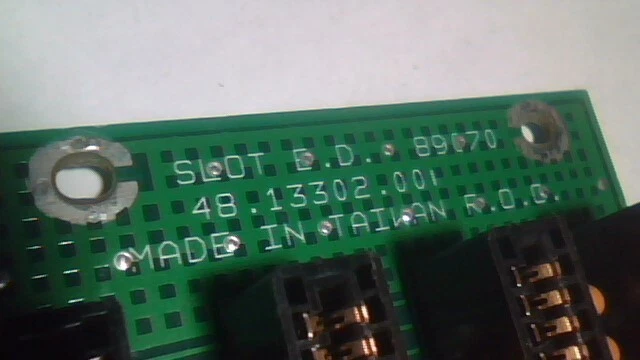 SLOT E.D. 89070 48.13302.001 16-bit ISA Riser Card convert pins to slots 1990 - image 4
