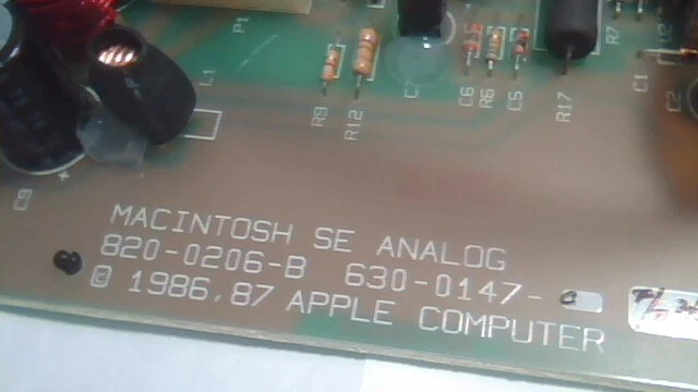 Macintosh SE Analog Power Board Supply 630-0147-C and SE/30 -- SONY - image 3