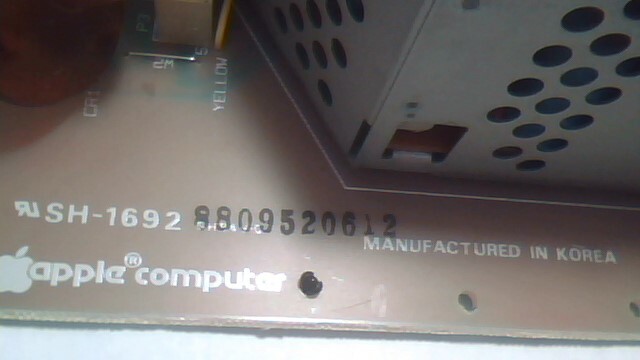 Macintosh SE Analog Power Board Supply 630-0147-C and SE/30 -- SONY - image 4