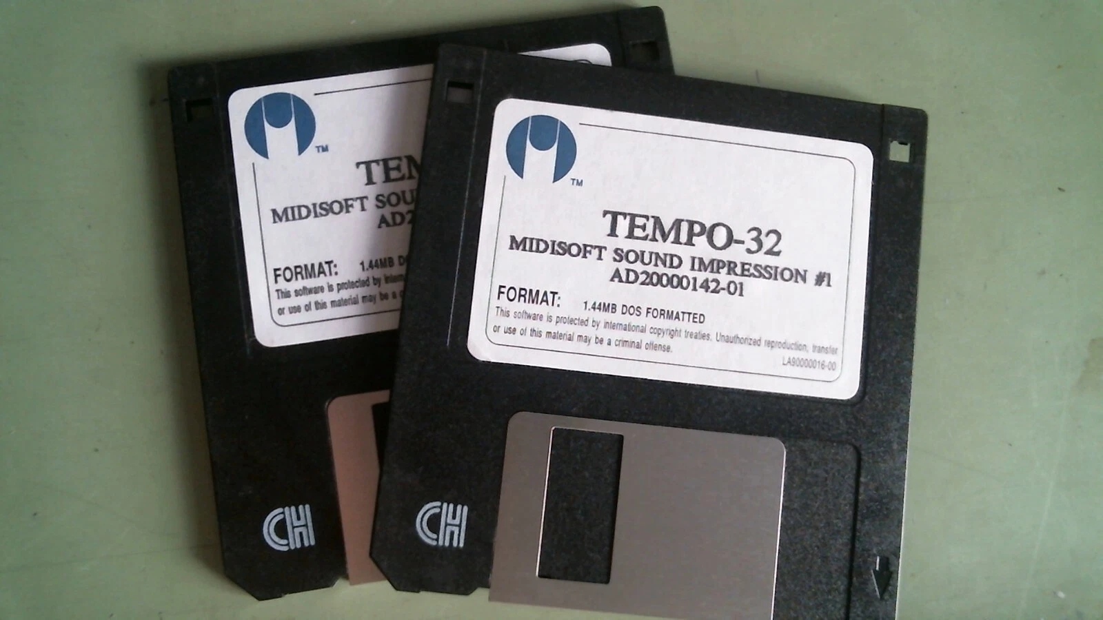 TEMPO-32 Midisoft Sound Impression AD20000142-02 - 3.5" floppy disks