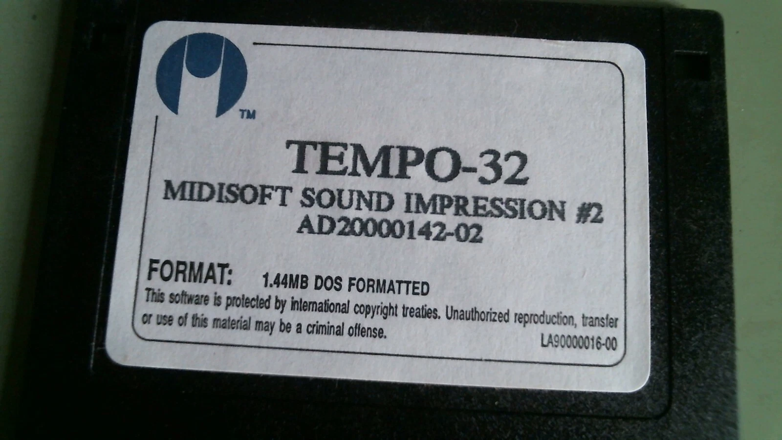 TEMPO-32 Midisoft Sound Impression AD20000142-02 - 3.5" floppy disks - image 4