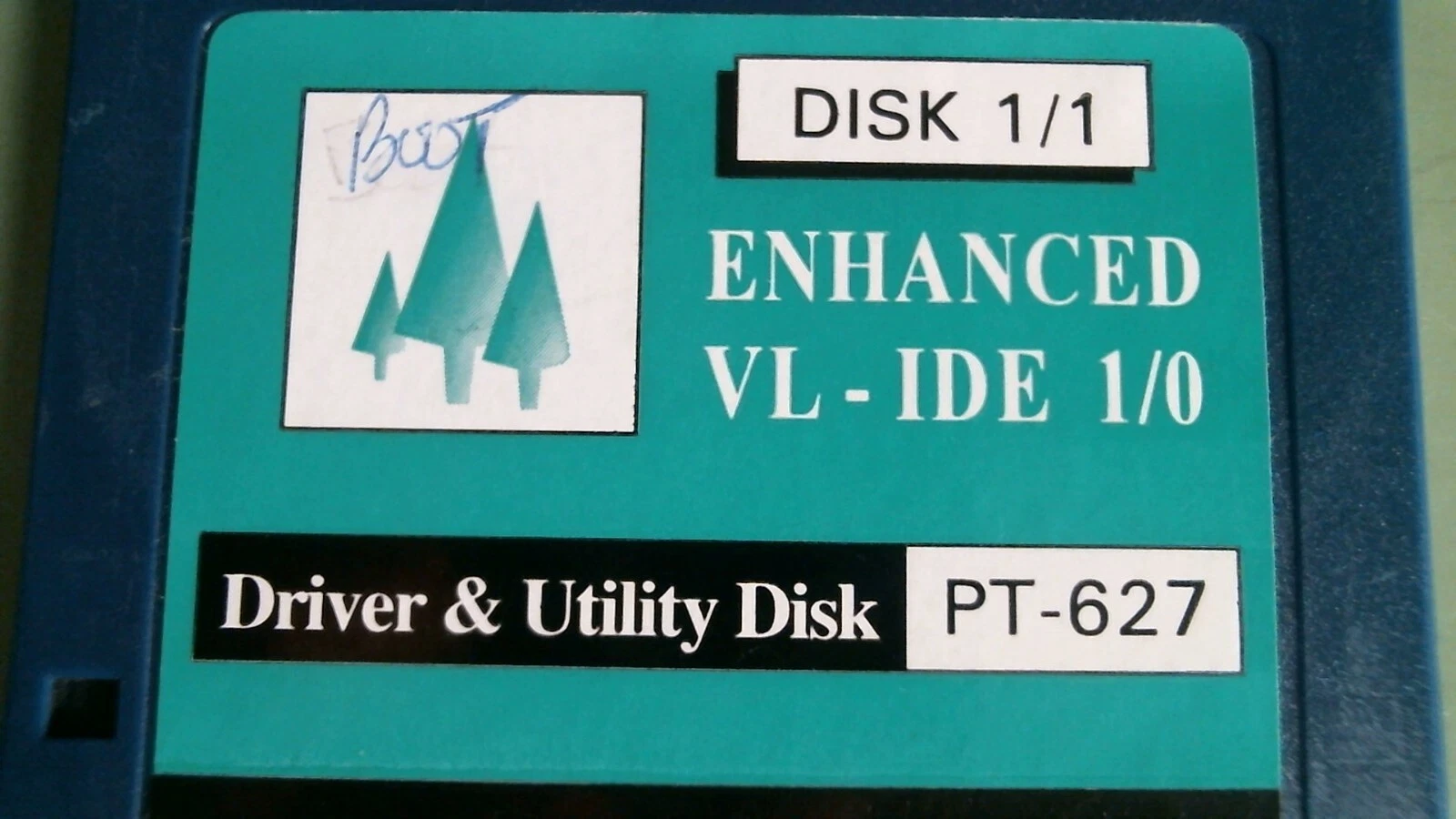 Enhanced VL IDE 1/0 Driver Utility PT-627 - 3.5" floppy disk - image 2