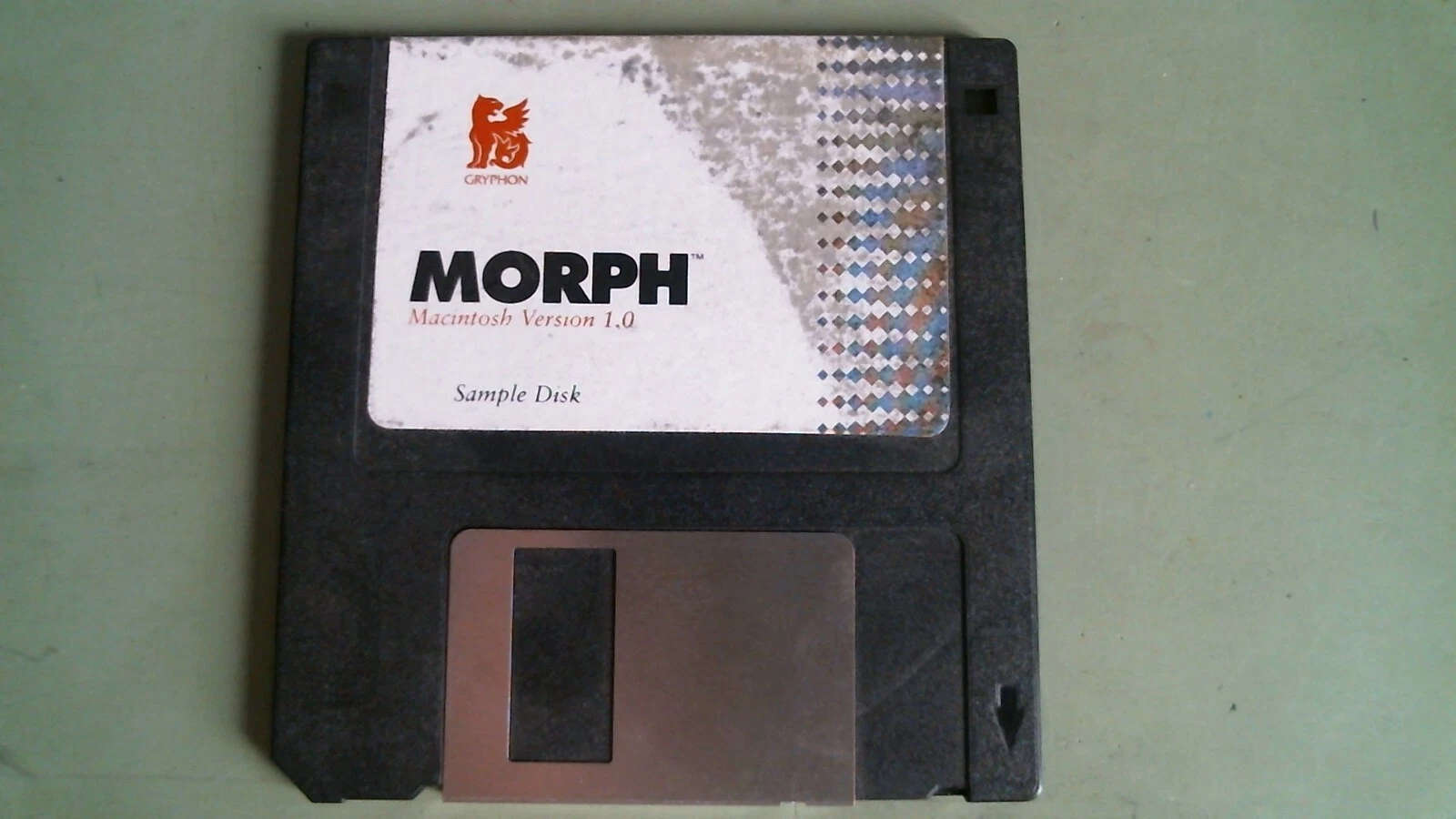 Gryphon Morph Macintosh Version 1.0 Sample Disk - 3.5" floppy disk