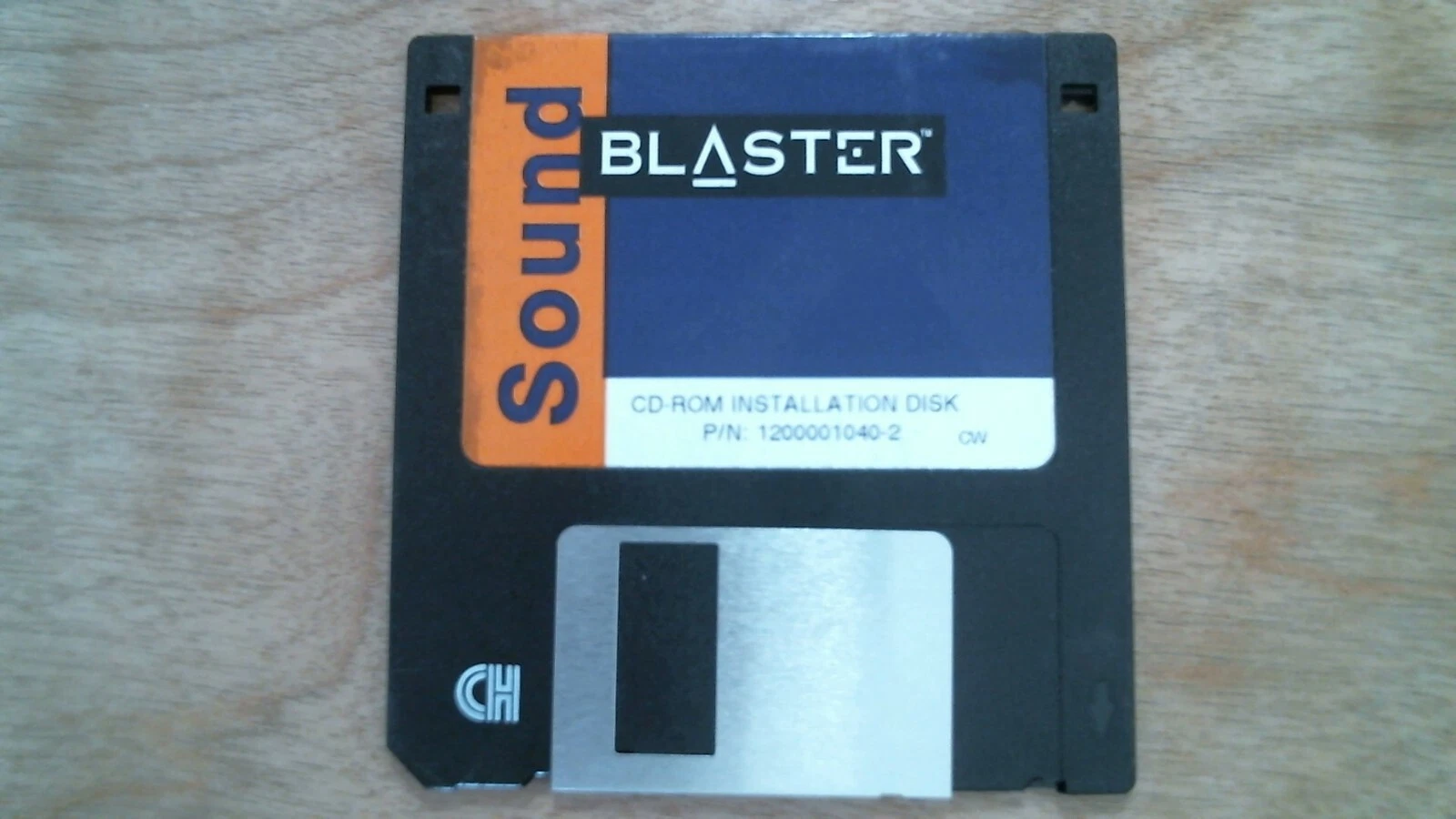 Sound Blaster CD-ROM Installation Disk 1200001040-2 - 3.5" floppy disk