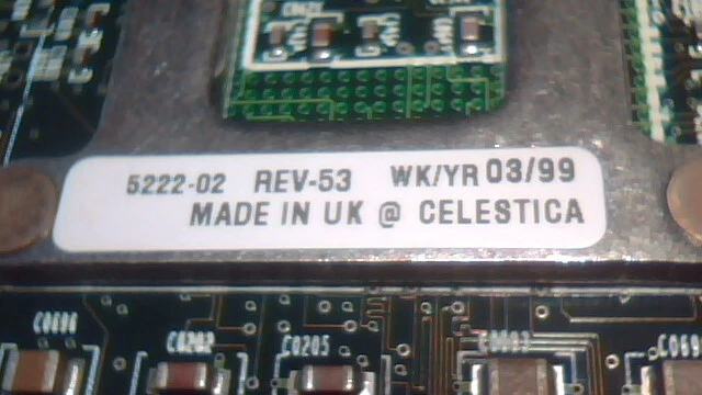 Sun 501-5222-02 Rev53 Sabre 360Mhz CPU w/2MB cache Ultra Sparc IIi - image 4