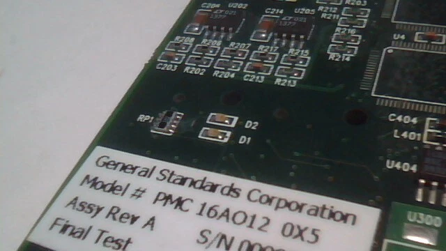 General Standards Corp PMC 16AO12 0X5 12-Channel 16-bit Analog Outputs - image 5