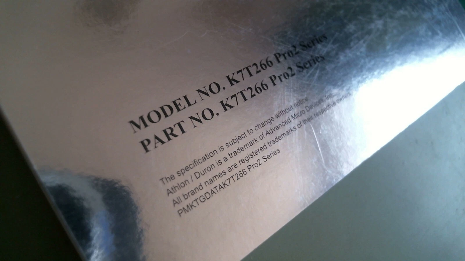 User's Guide Manual - K7T266 Pro2 KT266A MSI Mainboard MAD Athlon XP - image 3