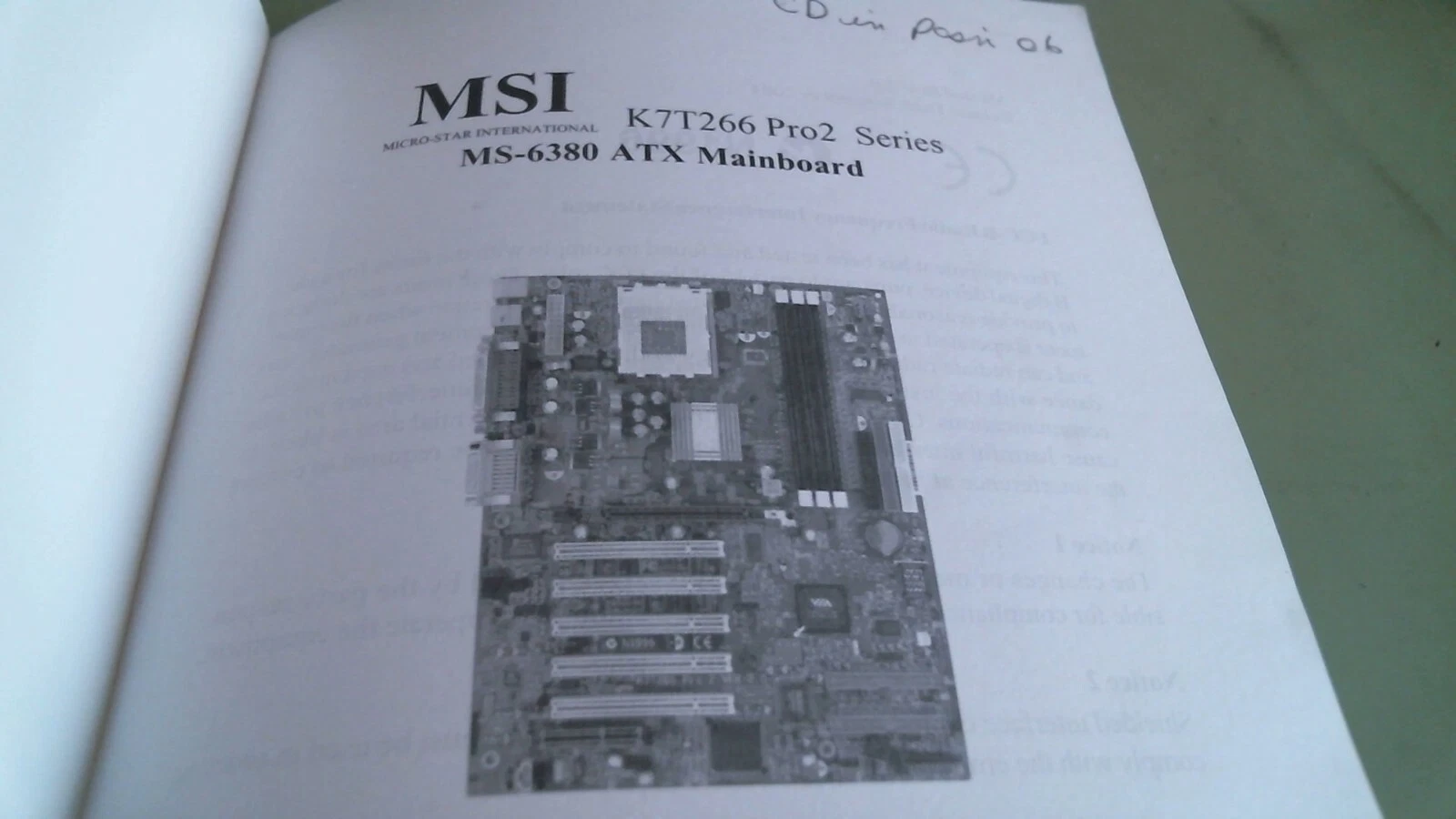 User's Guide Manual - K7T266 Pro2 KT266A MSI Mainboard MAD Athlon XP - image 4