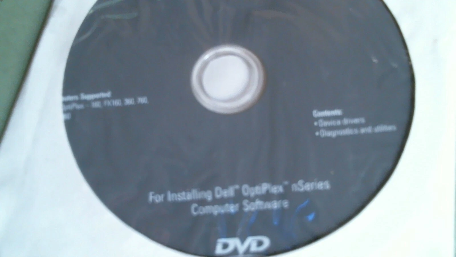 CD - Dell Drivers and Utilities OptiPlex nSeries H398P A01 Feb 2009 - image 2