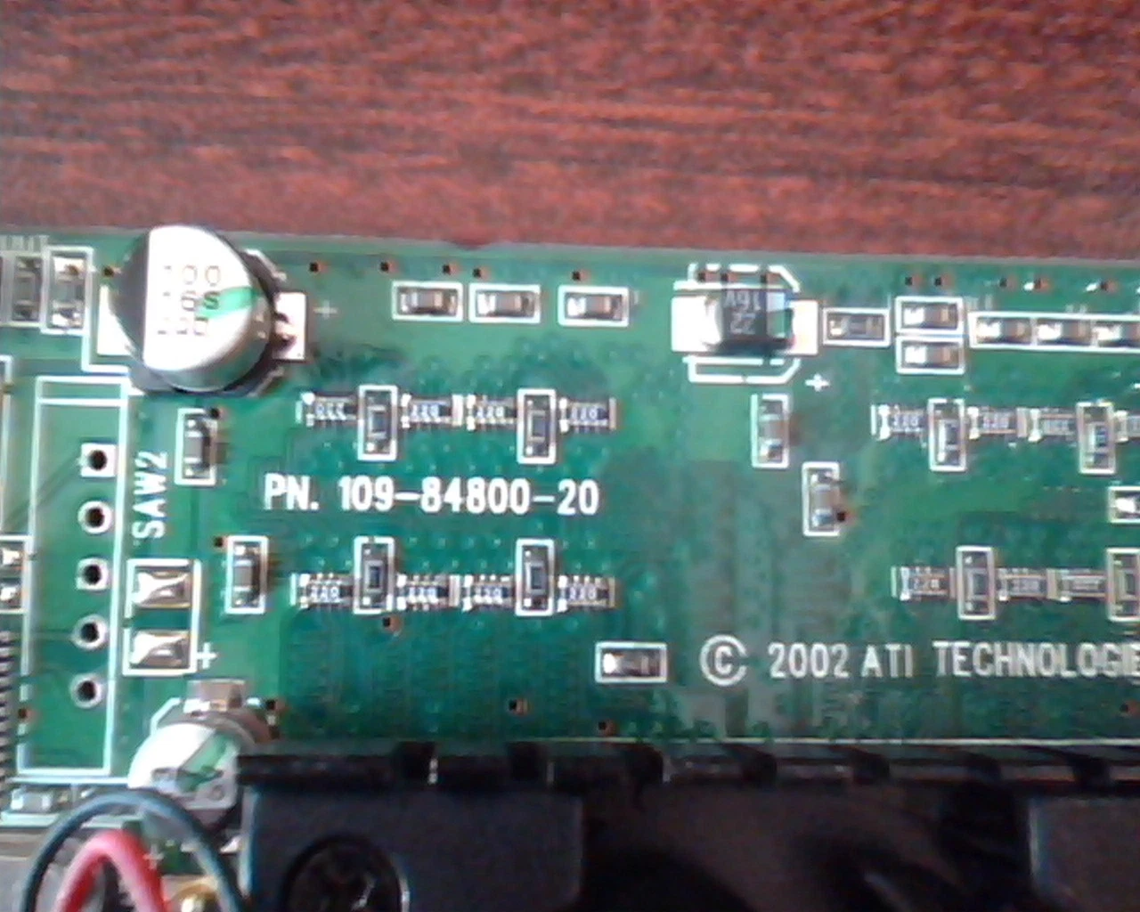 AGP card ATI Rage Theater AIW 8500DV 64M DDR 109-84800-20 DVI Vid I/O CATV DV - image 2