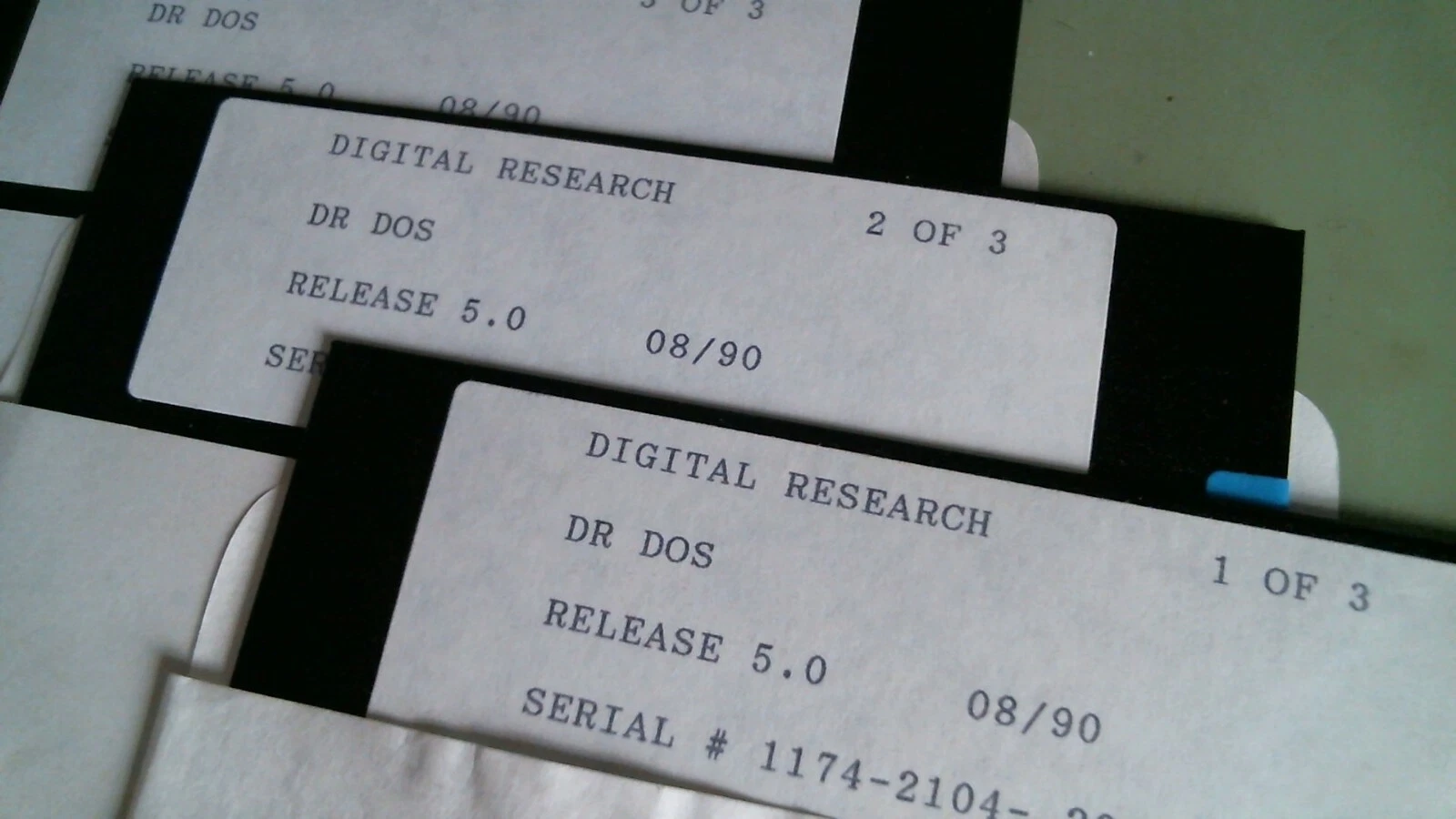 Digital Research Dr. DOS Release 5.0 08/90 - 5.25 floppy disks - image 2