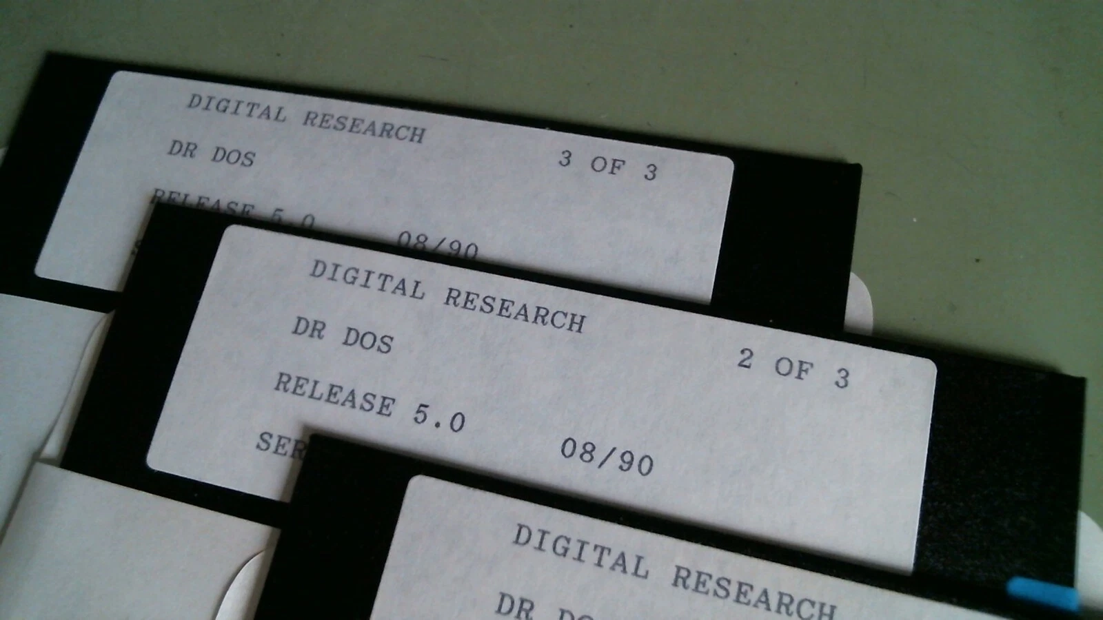 Digital Research Dr. DOS Release 5.0 08/90 - 5.25 floppy disks - image 3
