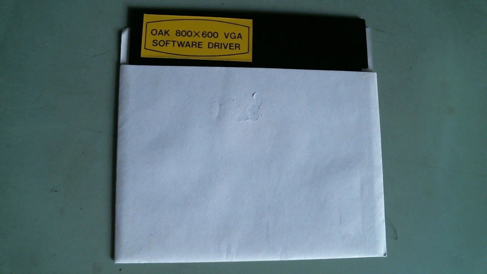 Oak 800x600 VGA Software Driver - 5.25 floppy disk
