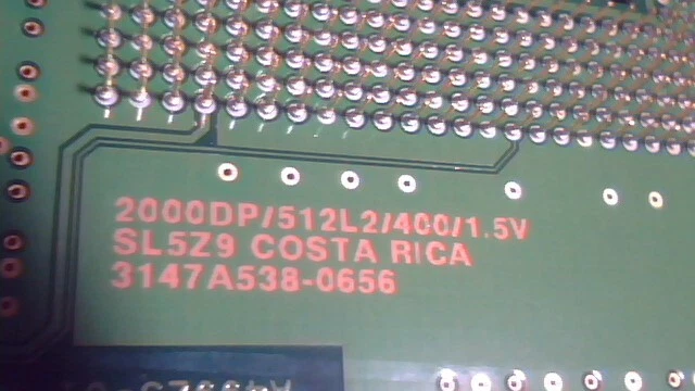 MOTHERBOARD dual XEON HP Compaq 239059-001 010912-102 revOP W6000 Socket603 - image 6