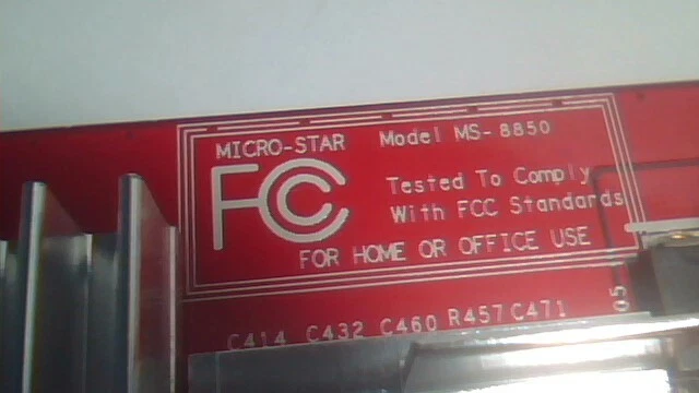 AGP Video Graphics Card Micro-Star MS-8850 Ver 1.1 G3Ti200 Pro - VT128 - image 5