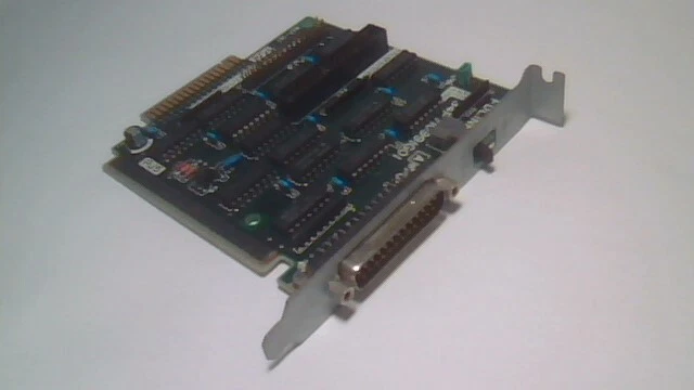 FDLINK vintage ISA interface card to switch internal and external floppy drive