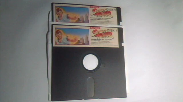 CAPCOM Street Fighter Disks 1 and 2 - 5.25" floppy disk game - image 4
