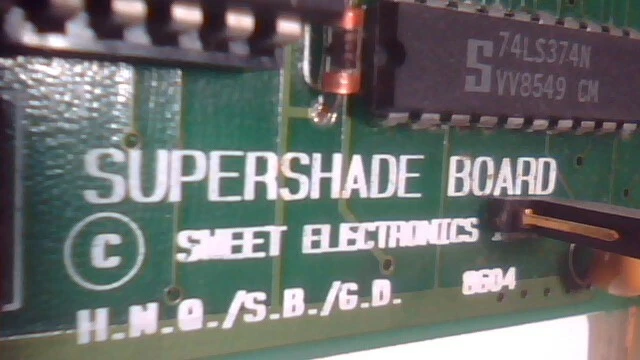 Video Graphics Card SUPERSHADE 8-Bit ISA vintage Hercules CGA - MADE IN CANADA - image 4