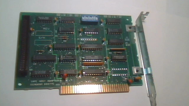 COMPAQ 113259-002 QIC-02 50-pin TAPE HOST ADAPTER 8-bit ISA vintage 1989