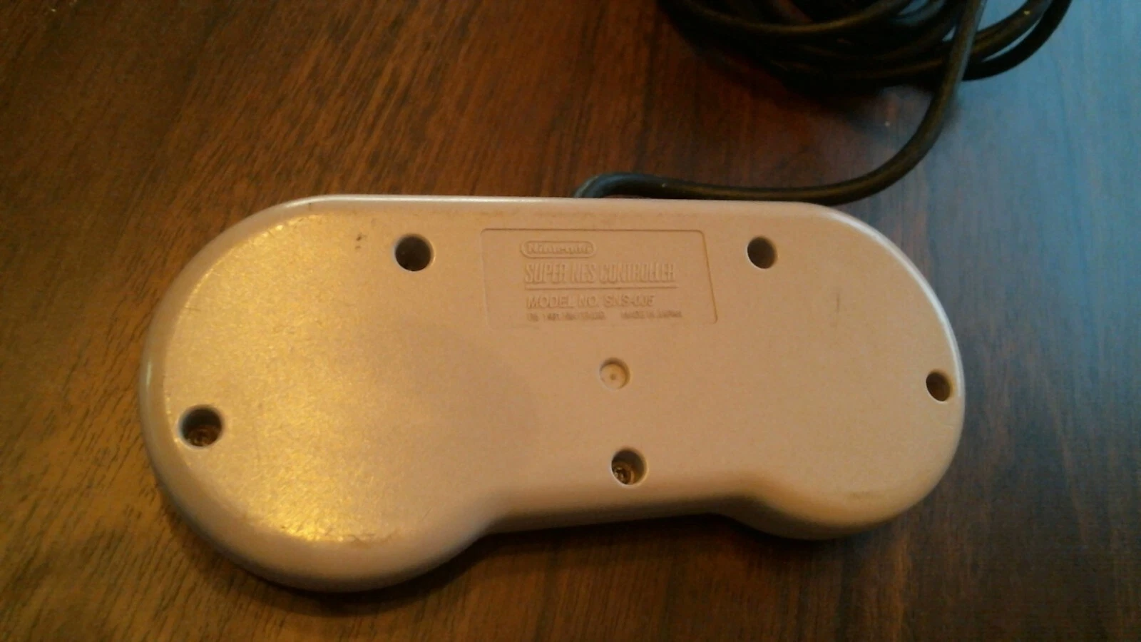 Super NES Nintendo Game Controller SNS-005 1991 - Made in Japan - image 4